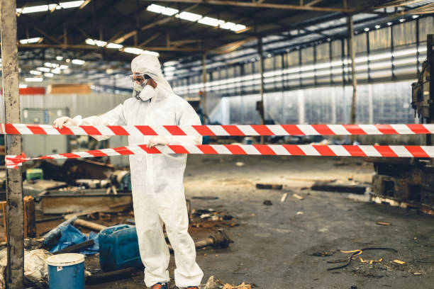 Professional Odor Removal technician working in Morongo Valley, CA